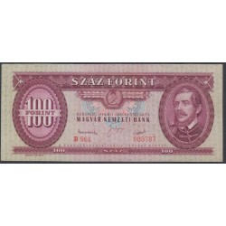 Венгрия 100 форинтов 1949 года, (Hungary 100 Forint  1949) P 166: aUNC/UNC