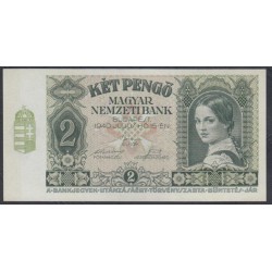Венгрия 2 форинта 1940 года (Hungary 2 Forint  1940) P 108: UNC 