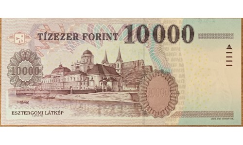 Венгрия 10000 форинтов 2012 года (Hungary 10000 Forint 2012) P 200c : UNC