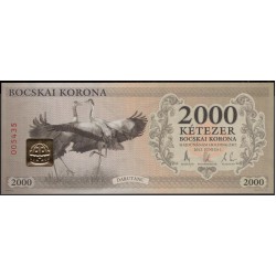 Венгрия городской выпуск 2000 боцcкай корона 2012 года (Hungary local issue 2000 bocskai korona 2012): UNC