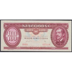 Венгрия 100 форинтов 1989 года, (Hungary 100 Forint  1989) P 171h: UNC