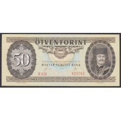 Венгрия 50 форинтов 1989 года, (Hungary 50 Forint  1989) P 170h: UNC