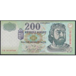 Венгрия 200 форинтов 2004 года (Hungary 200 Forint  2004) P 187d: UNC