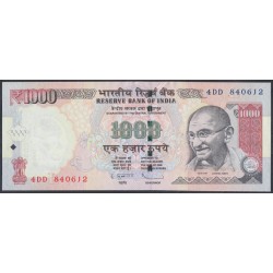 Индия 1000 рупий 2013 (India 1000 rupees 2013) P 107g : Unc