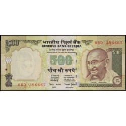 Индия 500 рупий б/д (2000-2002) (India 500 rupees ND (2000-2002)) P 93b : Unc