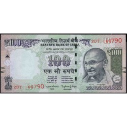 Индия 100 рупий 2016 (India 100 rupees 2016) P 105af : Unc