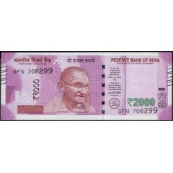 Индия 2000 рупий 2016 (India 2000 rupees 2016) P 116b : Unc