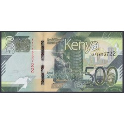 Кения 500 шиллингов 2019 год (KENYA 500 shillings 2019) P W55a: UNC