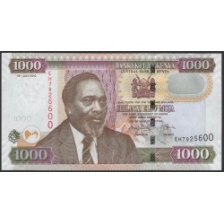 Кения 1000 шиллингов 2010 (KENYA 1000 shillings 2010) P 51e : UNC