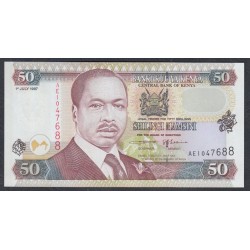 Кения 50 шиллингов 1997 год (KENYA 50 shillings 1997) P36b: UNC