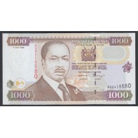 Кения 1000 шиллингов 1999 года (KENYA 1000 shillings 1999) P 40b: UNC