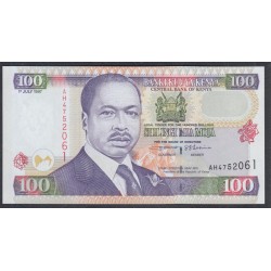 Кения 100 шиллингов 1997 года (KENYA 100 shillings 1997) P 37b: UNC