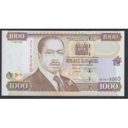 Кения 1000 шиллингов 1997 года (KENYA 1000 shillings 1997) P 40a: UNC