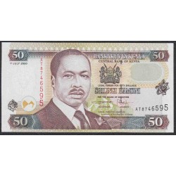 Кения 50 шиллингов 2000 года (KENYA 50 shillings 2000) P36e: UNC