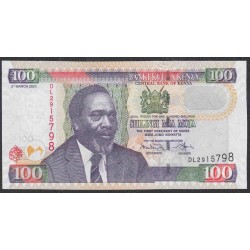 Кения 100 шиллингов 2008 года (KENYA 100 shillings 2008) P48c: UNC