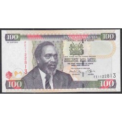 Кения 100 шиллингов 2010 года (KENYA 100 shillings 2010) P48e: UNC