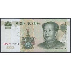 Китай 1 юань 1999 год (China 1 yuan 1999) P 895a: UNC