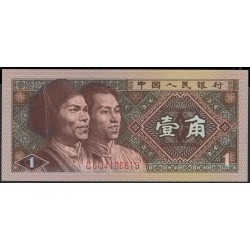 Китай 1 джао 1980 год (China 1 jiao 1980 year) P 881b:Unc