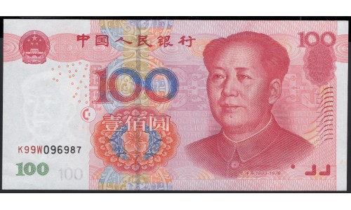 Китай 100 юаней 2005 год (China 100 yuan 2005 year) P 907b:Unc