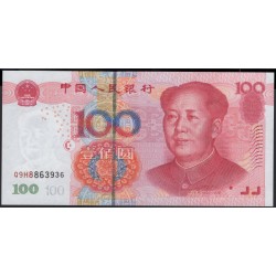 Китай 100 юаней 2005 год (China 100 yuan 2005 year) P 907c:Unc