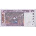 Кот-д'Ивуар 2500 франков 1992 (Cote d'Ivoire 2500 francs 1992) P 112Aa: UNC