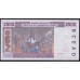 Кот-д'Ивуар 2500 франков 1993 (Cote d'Ivoire 2500 francs 1993) P 112Ab: UNC