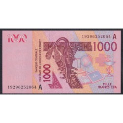 Кот-д'Ивуар 1000 франков 2019 (Cote d'Ivoire 1000 francs 2019) P 115Ao: UNC