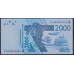 Кот-д'Ивуар 2000 франков 2019 (Cote d'Ivoire 2000 francs 2019) P 116At: UNC