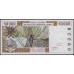 Кот-д'Ивуар 10000 франков 1992 (Cote d'Ivoire 10000 francs 1992) P 114Aa : UNC