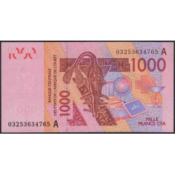 Кот-д'Ивуар 1000 франков 2003 (Cote d'Ivoire 1000 francs 2003) P 115Aa : UNC