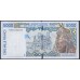 Кот-д'Ивуар 5000 франков 1998 (Cote d'Ivoire 5000 francs 1998) P 113Ah: UNC
