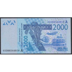 Кот-д'Ивуар 2000 франков 2003 (Cote d'Ivoire 2000 francs 2003) P 116Aa : UNC