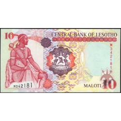 Лесото 10 малоти 2005 (Lesotho 10 maloti 2005) P 15c : UNC