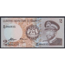 Лесото 2 малоти 1979года, РЕДКИЕ (Lesotho 2 maloti 1979) P 1: UNC