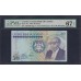 Лесото 50 малоти 1989 года (Lesotho 50 maloti 1989) P 13a: PMG 67 Superb Gem UNC EPQ