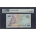 Лесото 50 малоти 1989 года (Lesotho 50 maloti 1989) P 13a: PMG 67 Superb Gem UNC EPQ