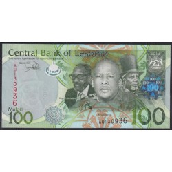Лесото 100 малоти 2010 (Lesotho 100 maloti 2010) P 24b: UNC