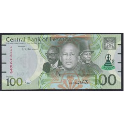 Лесото 100 малоти 2021 (Lesotho 100 maloti 2021) P W29: UNC