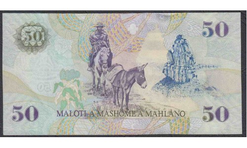 Лесото 50 малоти 2009 (Lesotho 50 maloti 2009) P 17e: UNC
