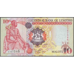 Лесото 10 малоти 2006 (Lesotho 10 maloti 2006) P 15d : Unc