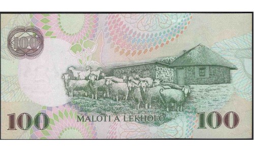 Лесото 100 малоти 2006 (Lesotho 100 maloti 2006) P 19c : Unc