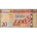 Ливия 20 динаров б/д (2016) (Libya 20 dinars ND (2016)) P 83 : Unc