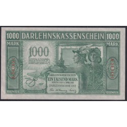 Литва 1000 марок 1918 года, Ковно - Каунас, A.543481 (Lithuania 1000 mark 1918, KOWNO) P R134a: UNC