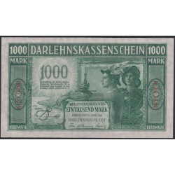 Литва 1000 марок 1918 года, Ковно - Каунас, A.543480 (Lithuania 1000 mark 1918, KOWNO) P R134a: UNC