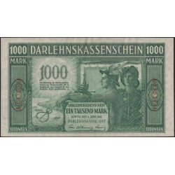 Литва 1000 марок 1918 (Lithuania 1000 mark 1918) P R134b : UNC-