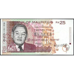 Маврикий 25 рупий 1998 год (MAURITIUS 25 rupees 1998) P 42 : UNC