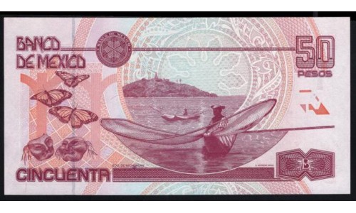 Мексика 50 песо 1994 (MEXICO 50 Pesos 1994) P 107a(4): UNC