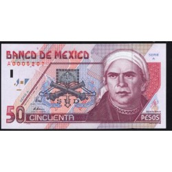 Мексика 50 песо 1994 (MEXICO 50 Pesos 1994) P 107а : UNC