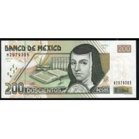 Мексика 200 песо 26.03.2002 (MEXICO 200 Pesos 26/03.2002) P 119b(2): UNC