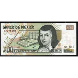 Мексика 200 песо 26.03.2002 (MEXICO 200 Pesos 26/03.2002) P 119b(2): UNC